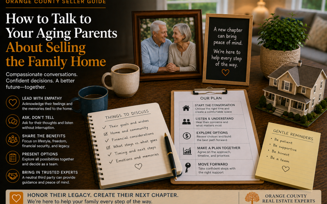 Aging Parents & Selling the Family Home: A Strategic Transition Roadmap