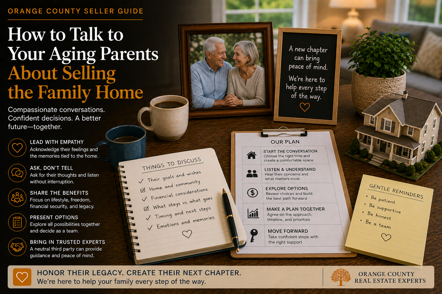 Aging Parents & Selling the Family Home: A Strategic Transition Roadmap