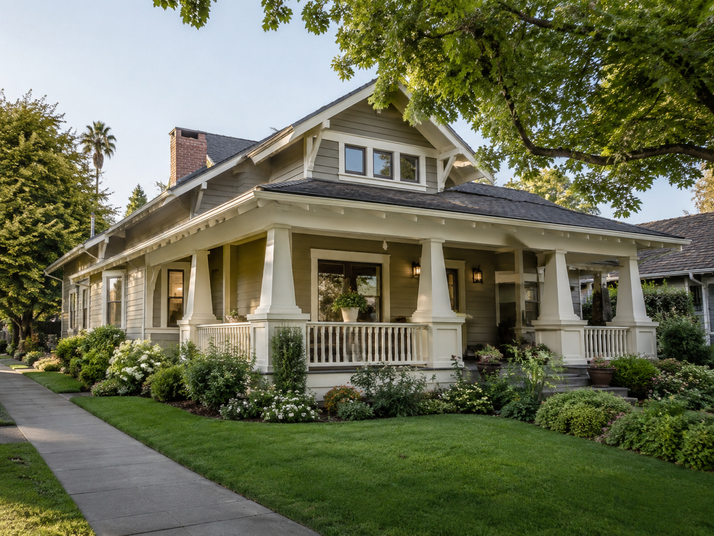 Old Towne Orange historic character home exterior before listing preparation