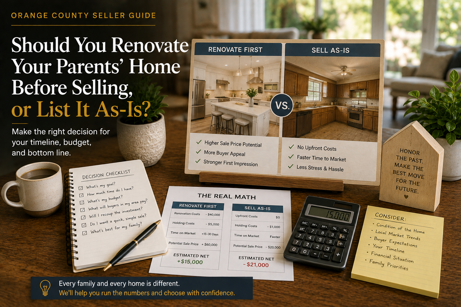 Assisted Living or Aging in Place? How the Decision Shapes Your Parent’s Home Sale Timeline